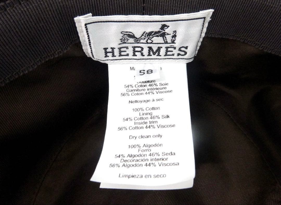 ⭐︎現行品⭐︎HERMES エルメス　ハーパー　ベルベット　バケットハット　帽子