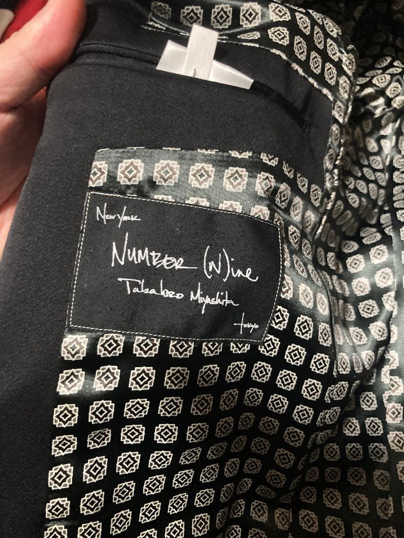 NUMBER (N)INE テーラードジャケット ソロイスト アンダーカバー