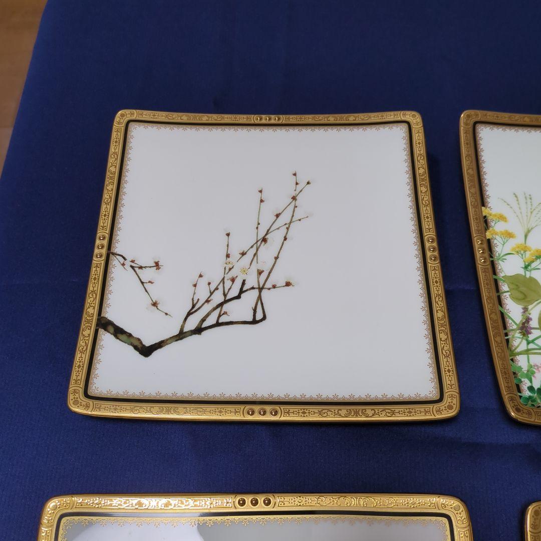 ノリタケ100th Anniversary 四季彩舞曲 6枚揃