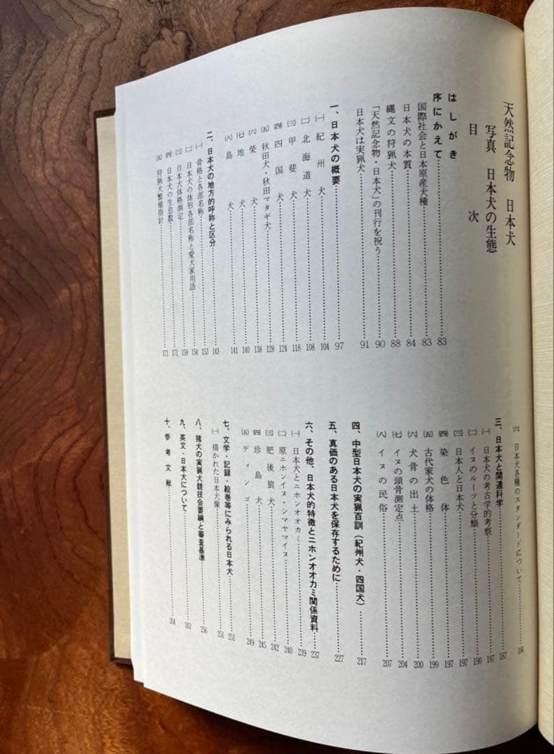 天然記念物　日本犬　（希少学術書）