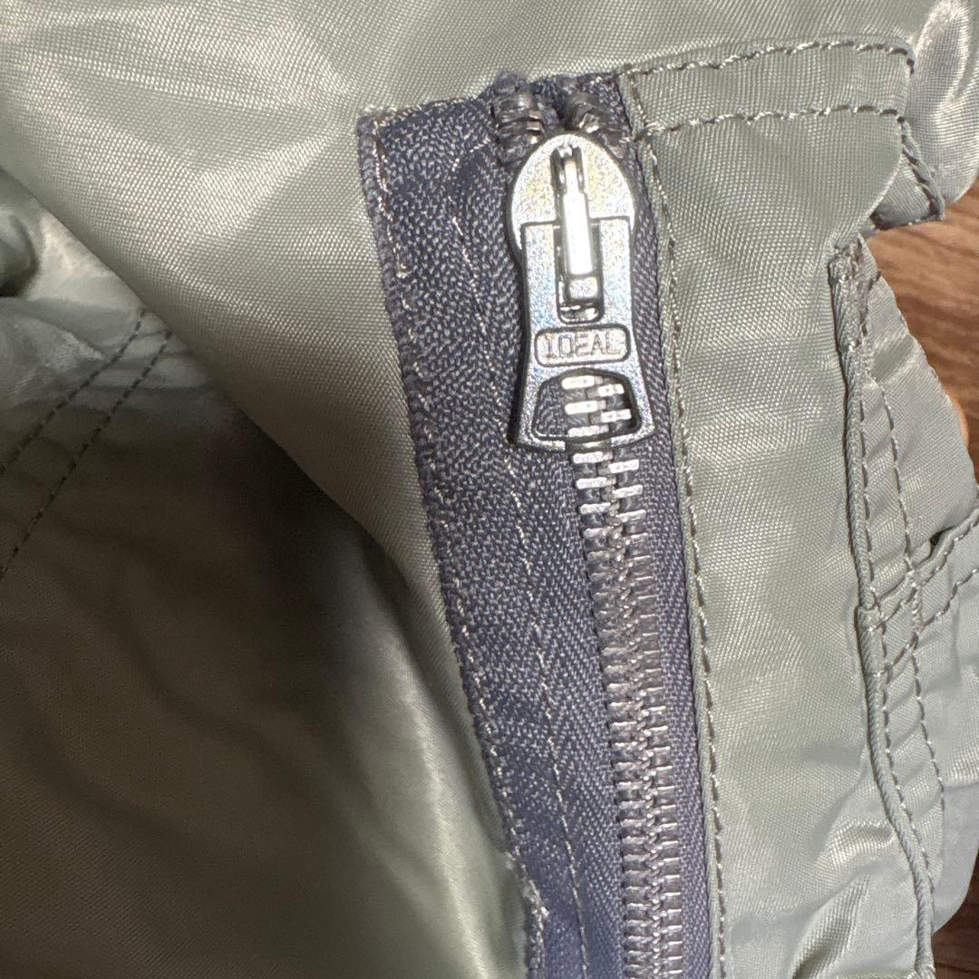 ma1 90s 80s シルバー IDEAL archive vintage