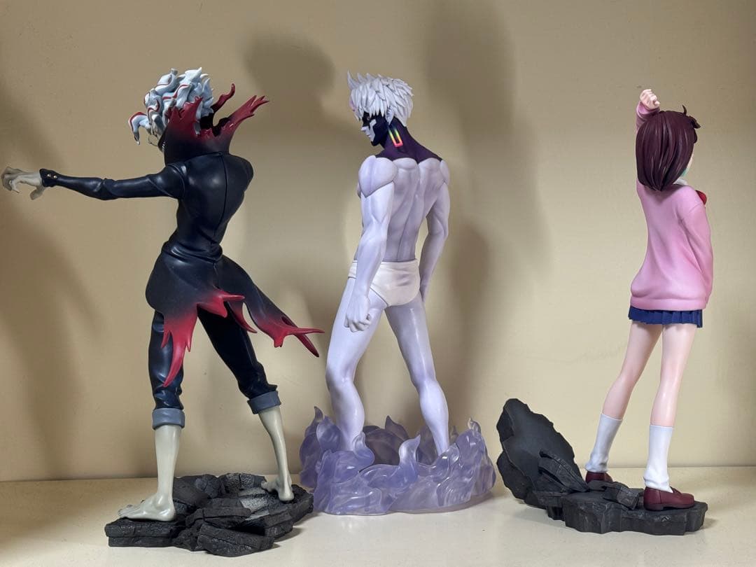 最終値下げ ダンダダン 一番くじ オカルン モモ ジジ フィギュア 3体セット