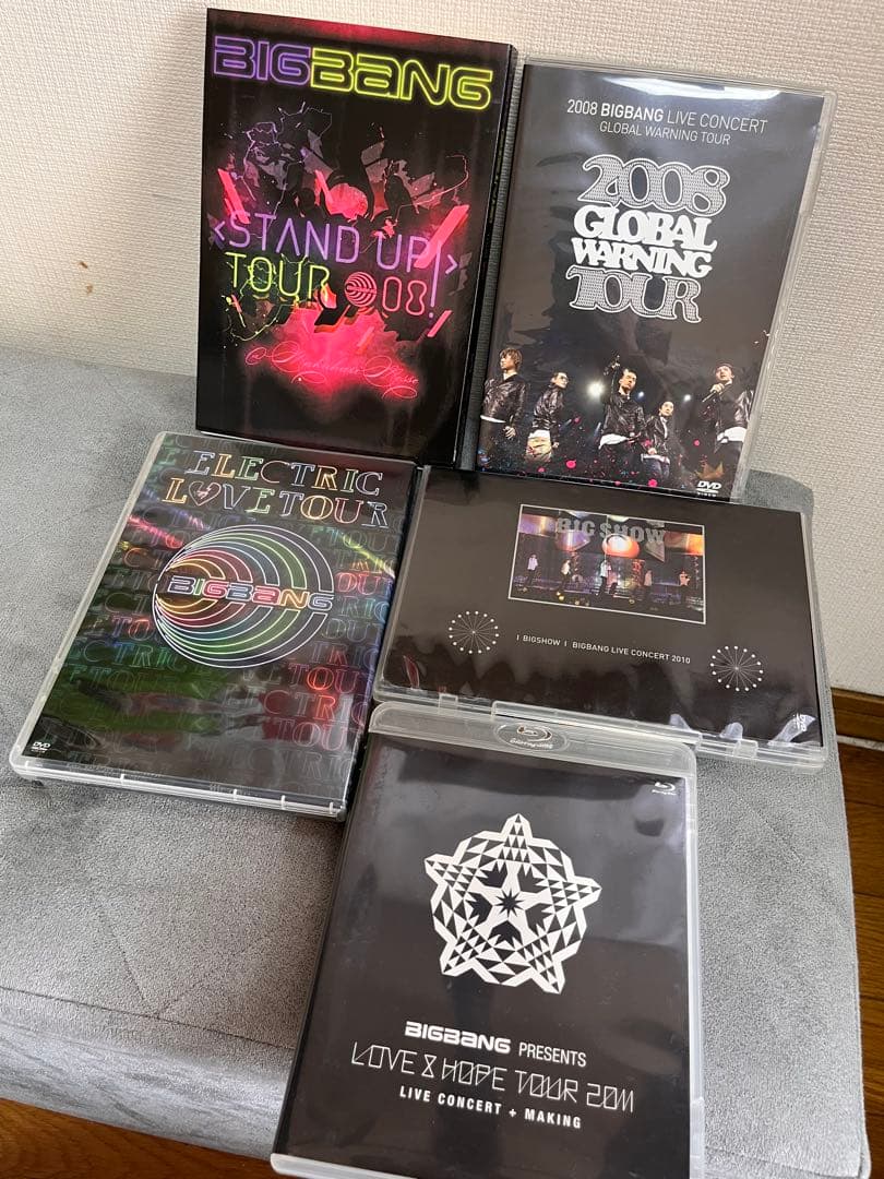 BIGBANG ライブDVD&ブルーレイセット