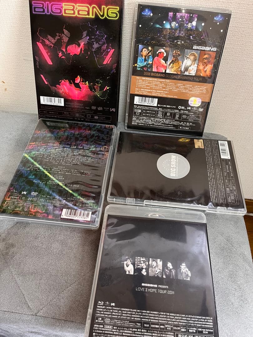 BIGBANG ライブDVD&ブルーレイセット