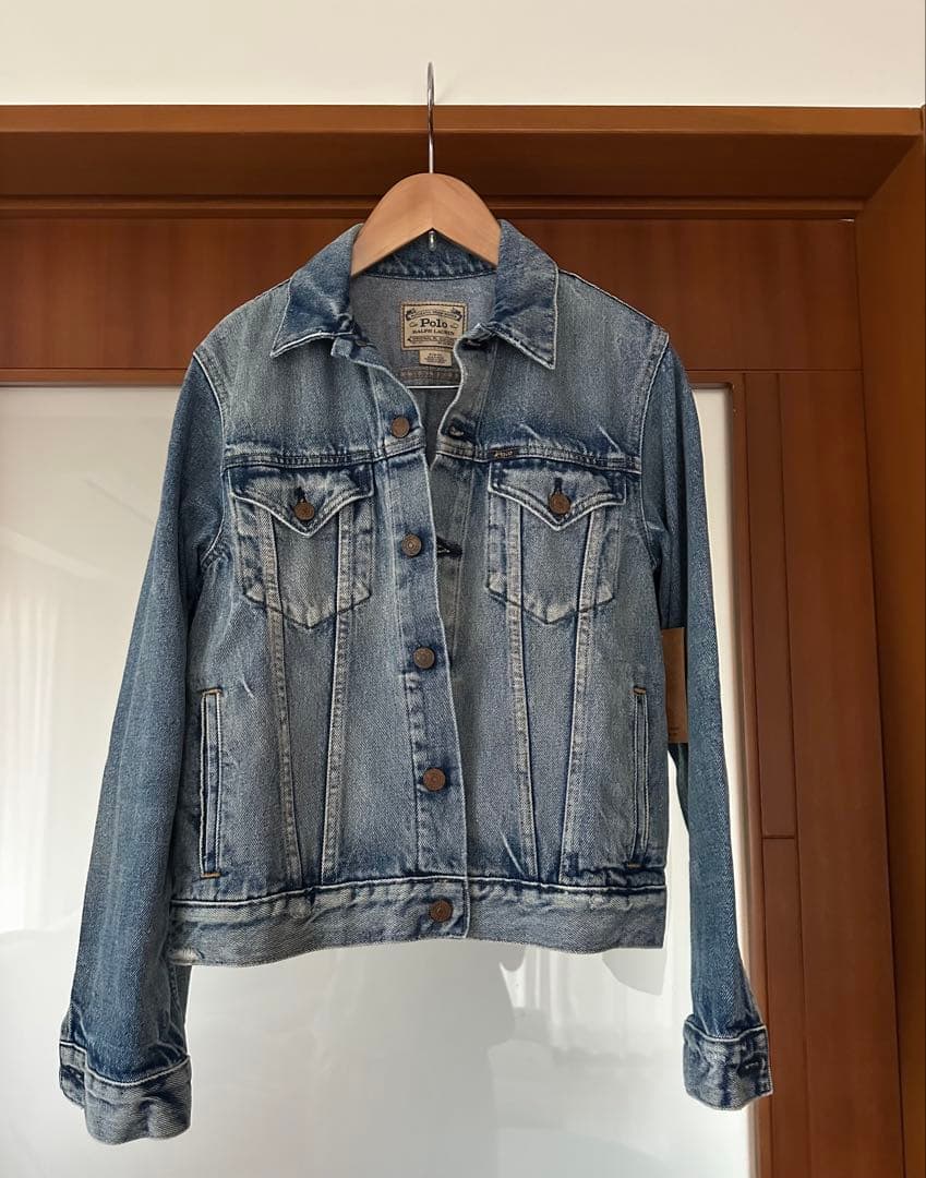 新品 Polo RALPH LAUREN刺繍ロゴ デニムジャケット