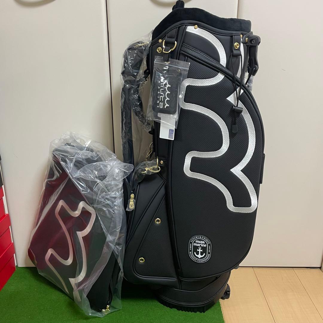 完売品　新品　muta キャディバッグ　ブラック