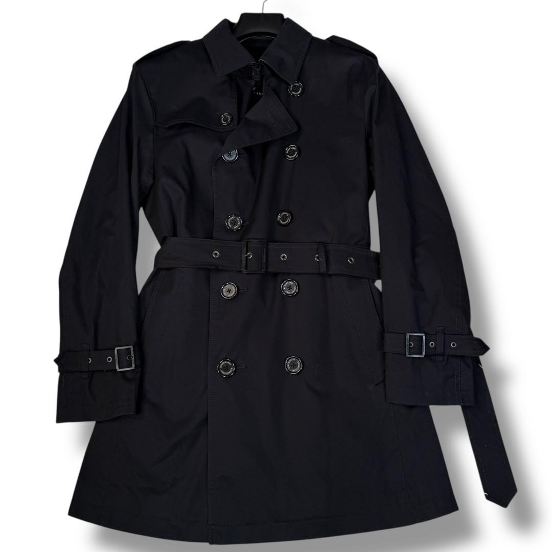 極美品 ブラックレーベルクレストブリッジ ノバチェック ライナー トレンチコート