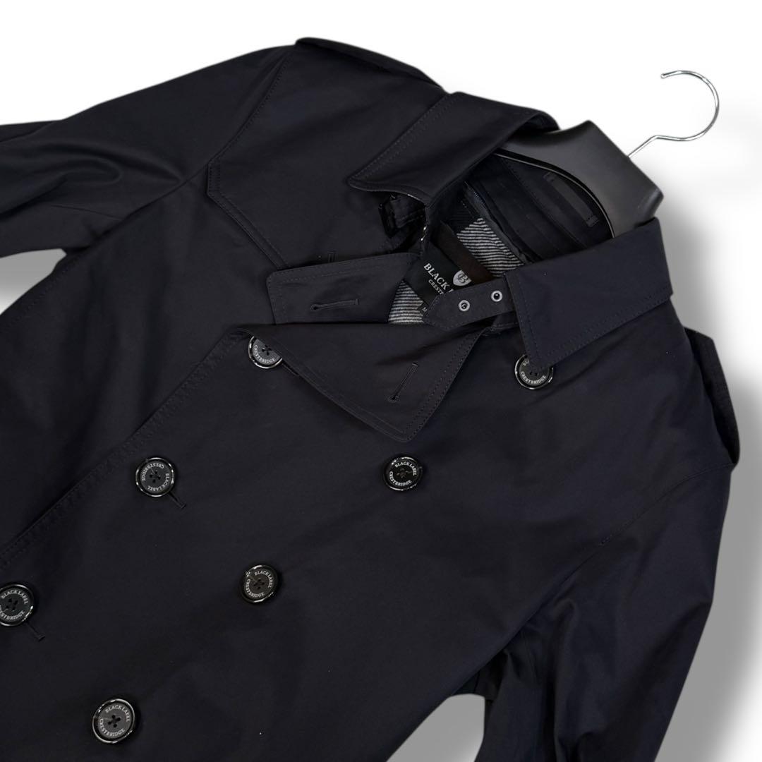 極美品 ブラックレーベルクレストブリッジ ノバチェック ライナー トレンチコート