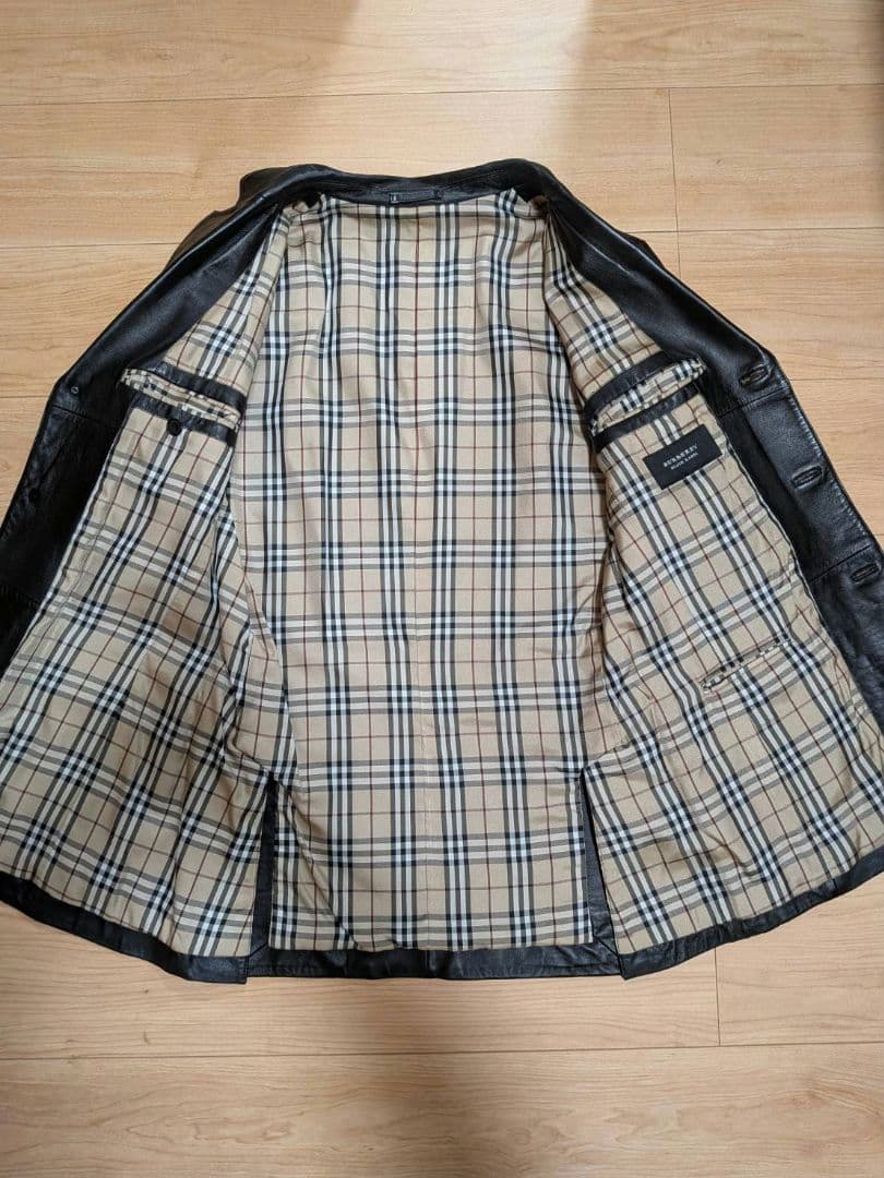 【年末限定値下げ中】BURBERRY BLACK LABEL レザージャケット