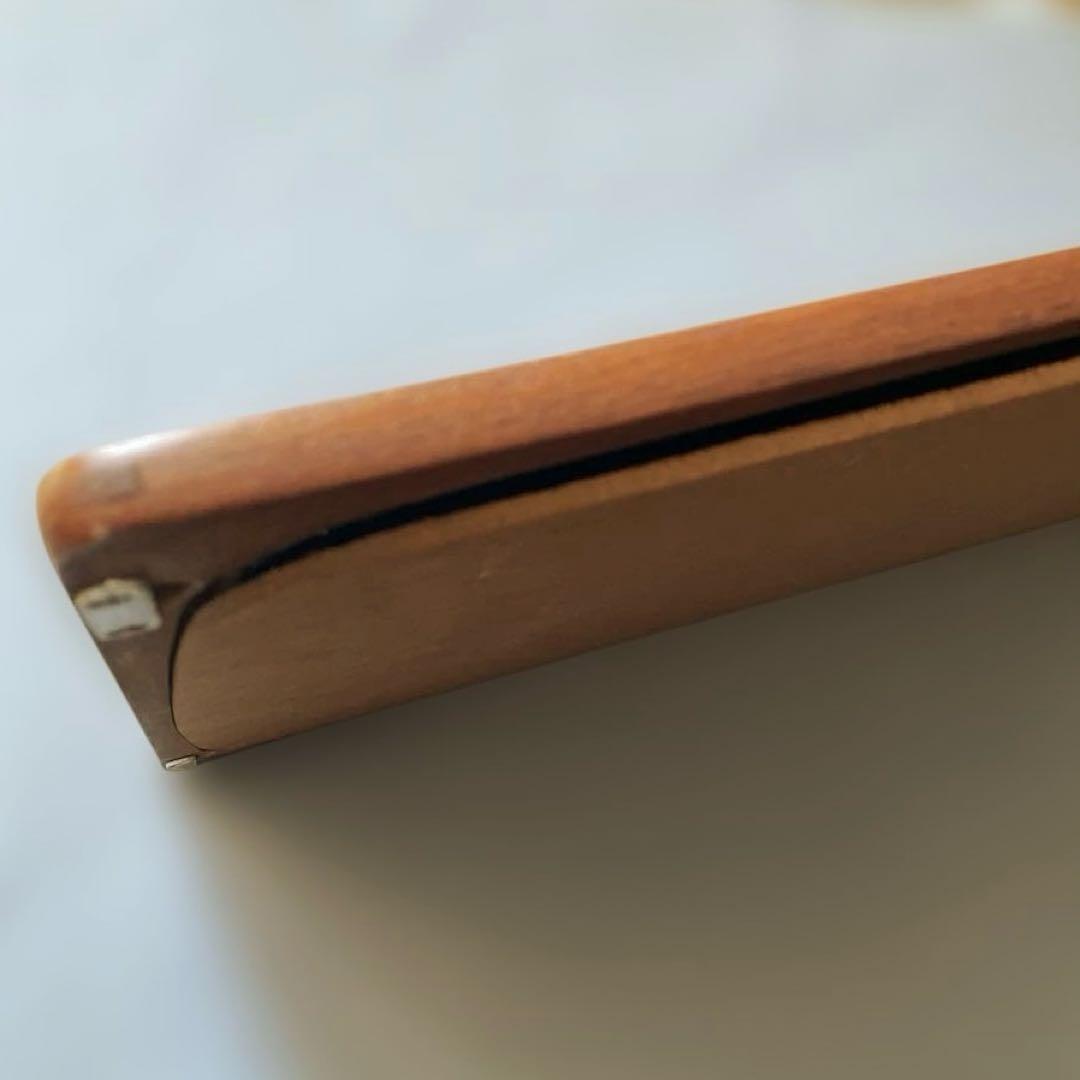 【北欧ビンテージ】 デンマーク ミラー チーク ミッドセンチュリー