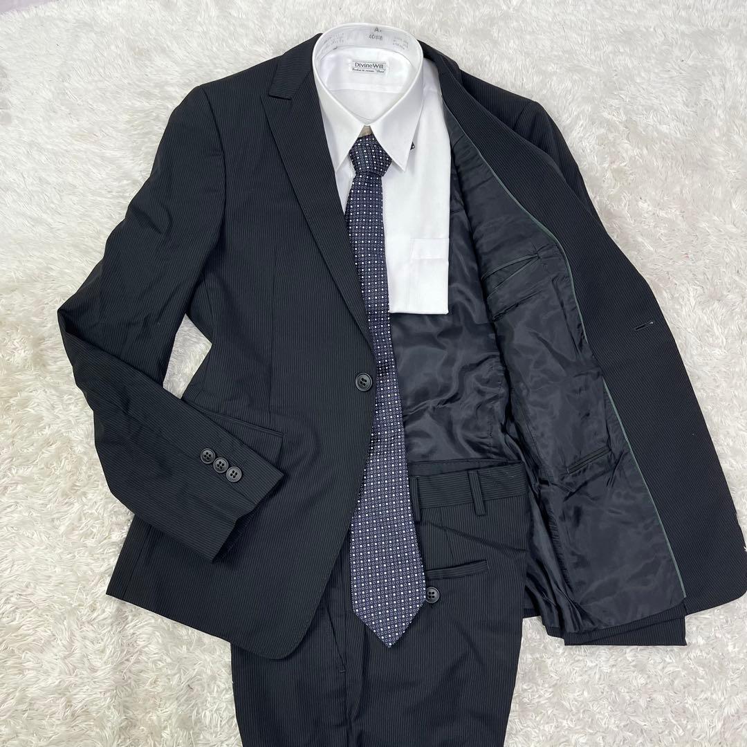 EMPORIO ARMANI スーツ ストライプ シングルブレスト