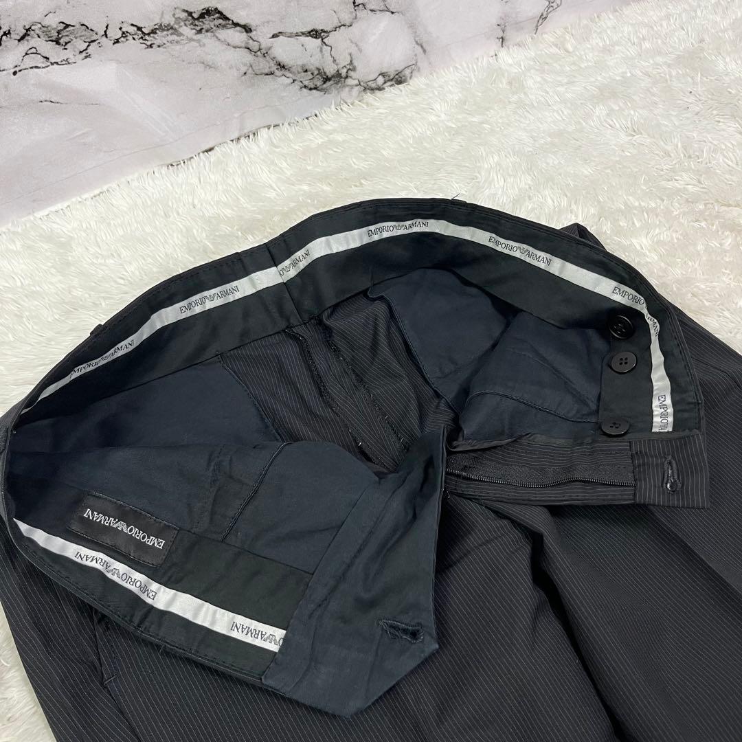 EMPORIO ARMANI スーツ ストライプ シングルブレスト