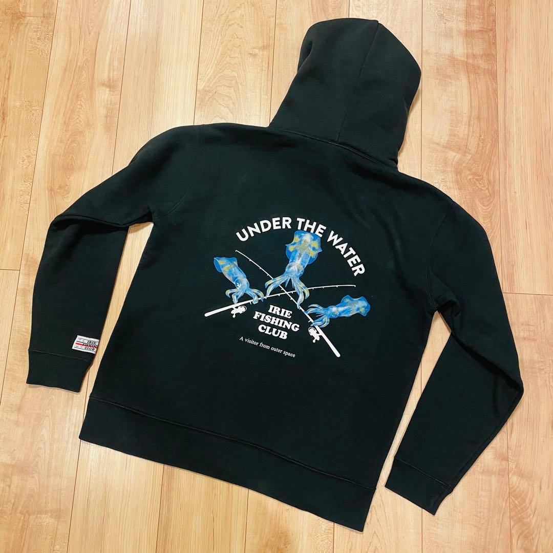 ⭐️美品⭐️ IRIE FISHING CLUB パーカー アオリイカ　クロスロッド