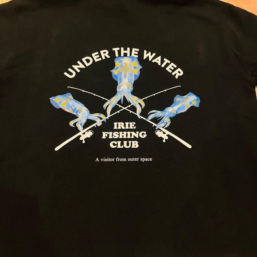 ⭐️美品⭐️ IRIE FISHING CLUB パーカー アオリイカ　クロスロッド