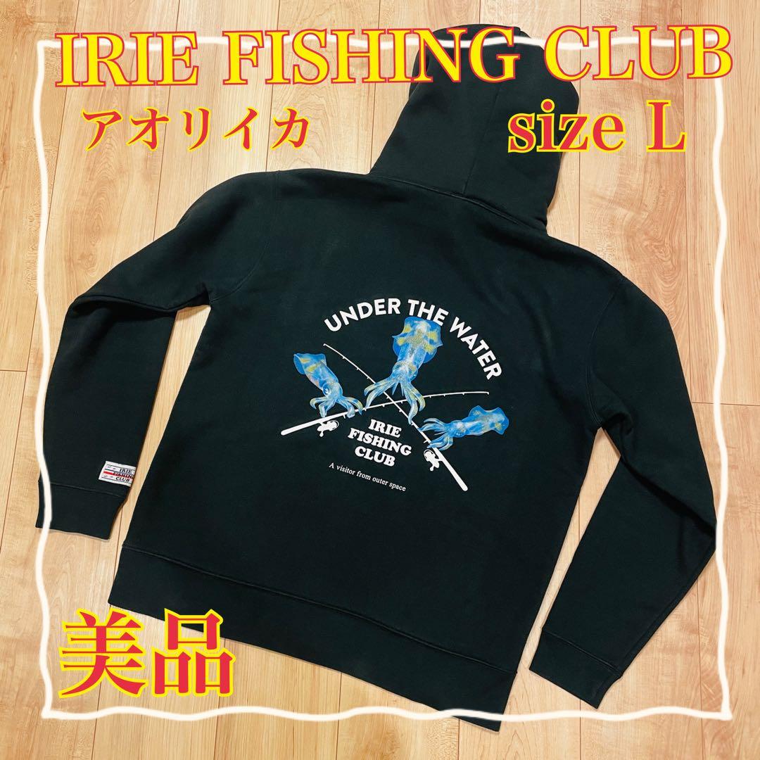 ⭐️美品⭐️ IRIE FISHING CLUB パーカー アオリイカ　クロスロッド