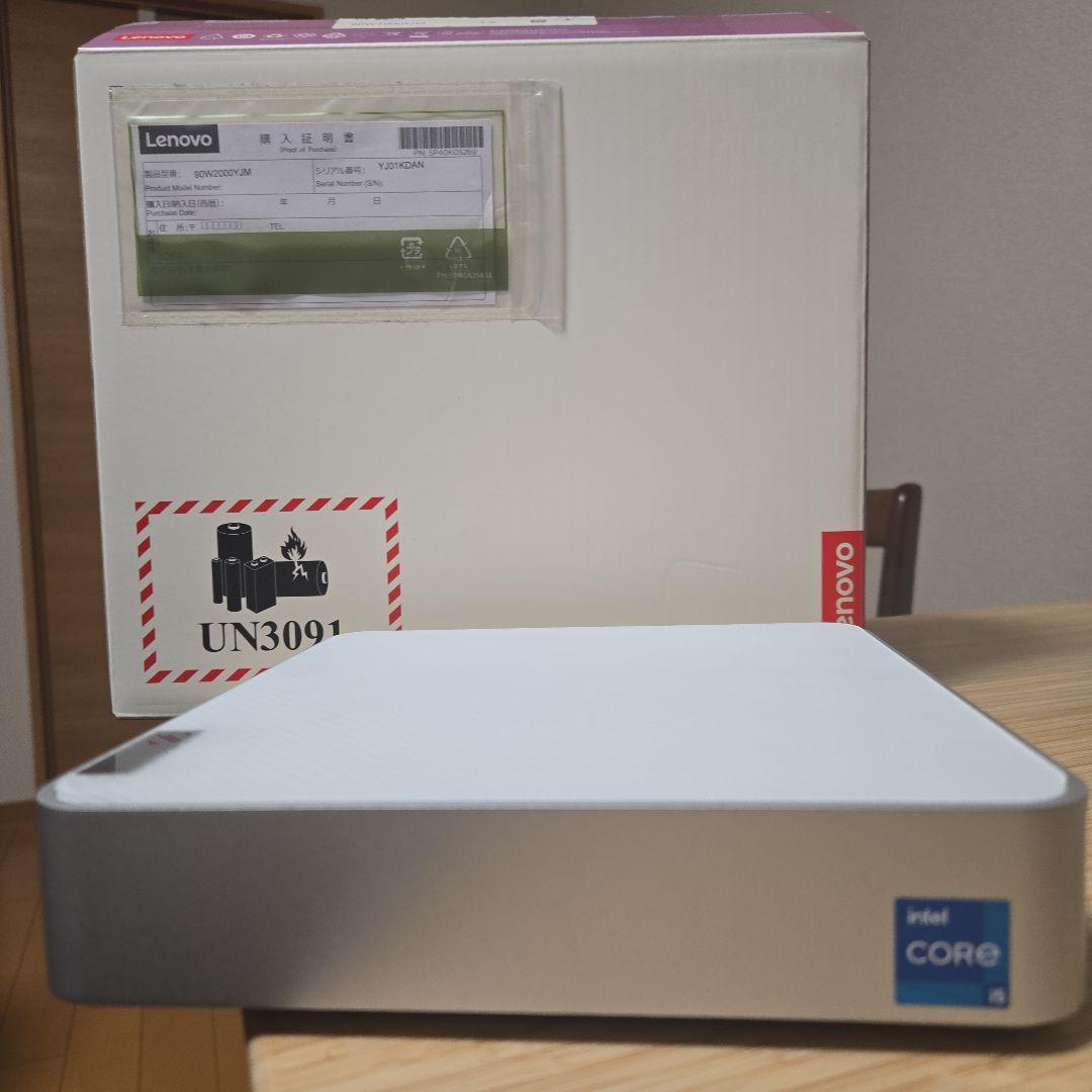 ミニPC Lenovo IDEACENTRE Mini Gen8