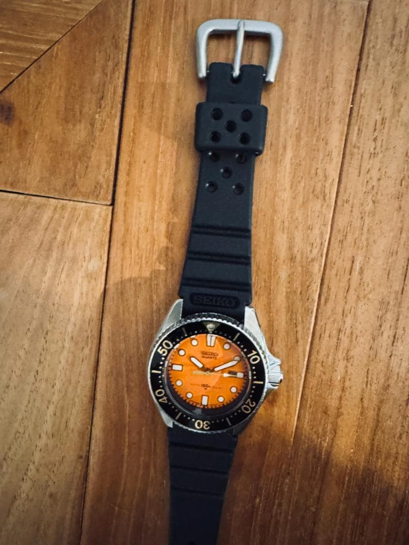 SEIKO 2625-0010 セイコー レトロ 貴重 ダイバーズ オレンジ美品