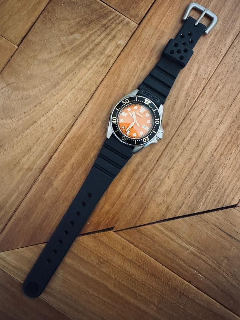 SEIKO 2625-0010 セイコー レトロ 貴重 ダイバーズ オレンジ美品