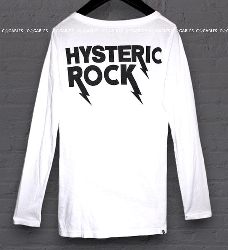 ★激レア★希少★ヒステリックグラマー　ギターガール 両面プリント　長袖カットソー