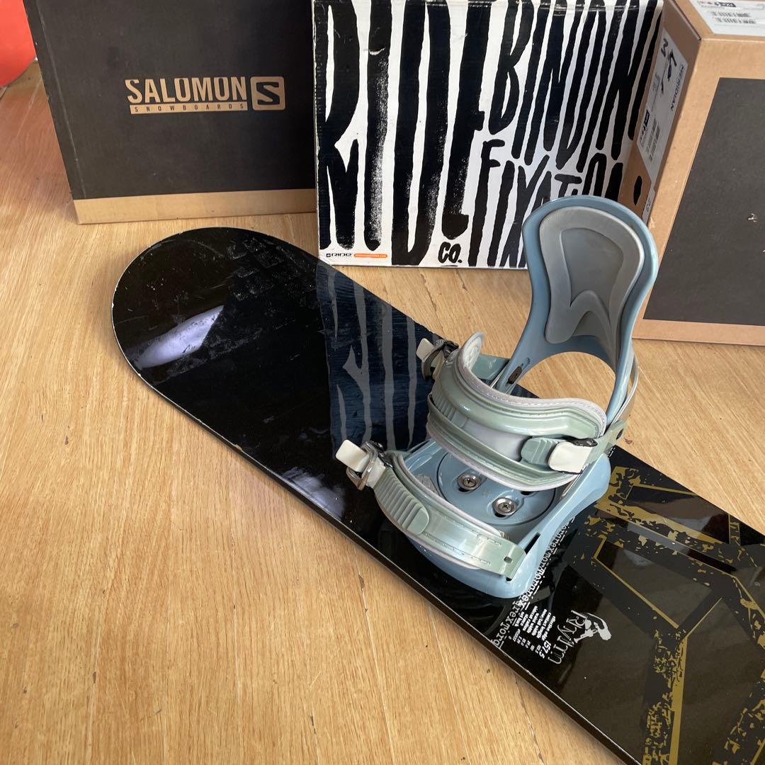 TORQREX　良質国産スノーボードセットOGASAKA製　MORROWバイン付