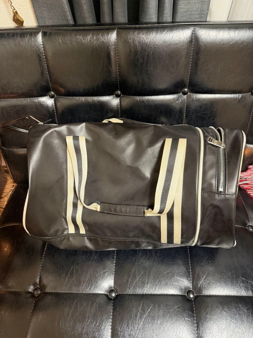 FRED PERRY フレッドペリー　ボストンバック　ドラムバック