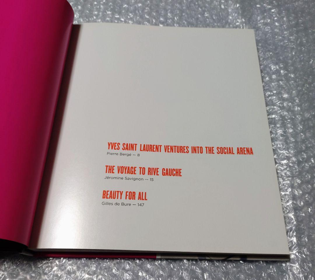 サンローラン リヴゴーシュ Fashion Revolution 洋書