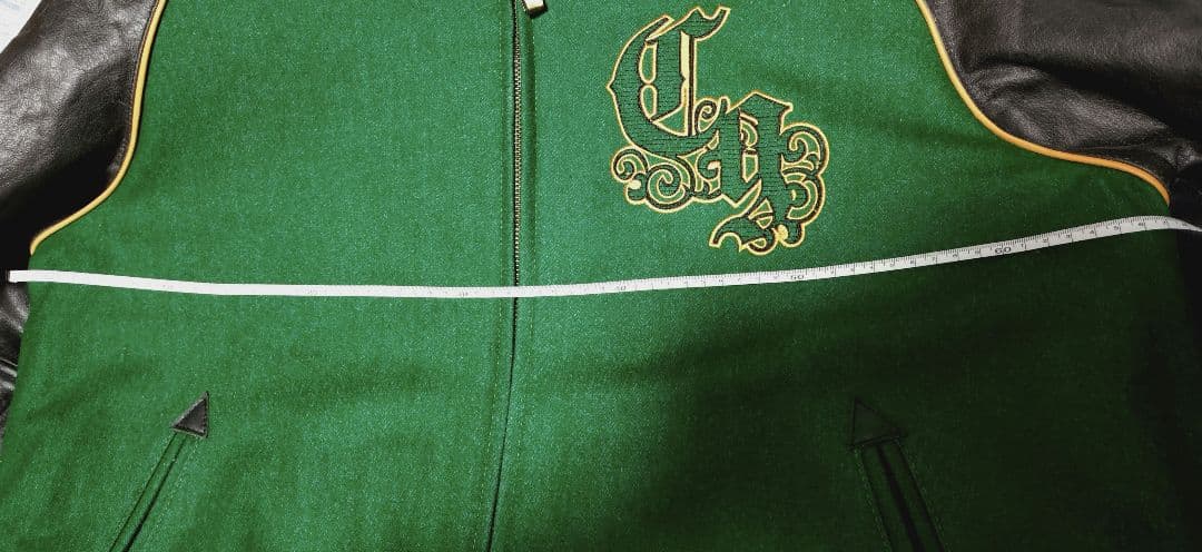 COOGI スタジャン グリーン/ブラック