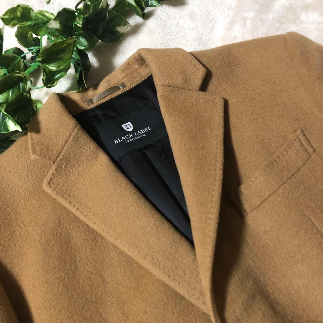 ☆K☆美品　ブラックレーベルクレストブリッジ　ラムウール　チェスター