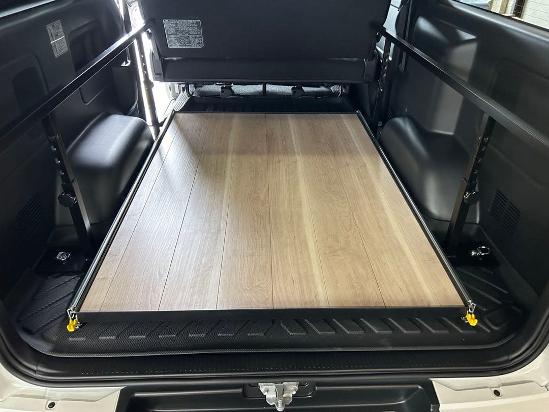 sakurapoint68 スライドフロア 黒レール黒フェルト引手ポール