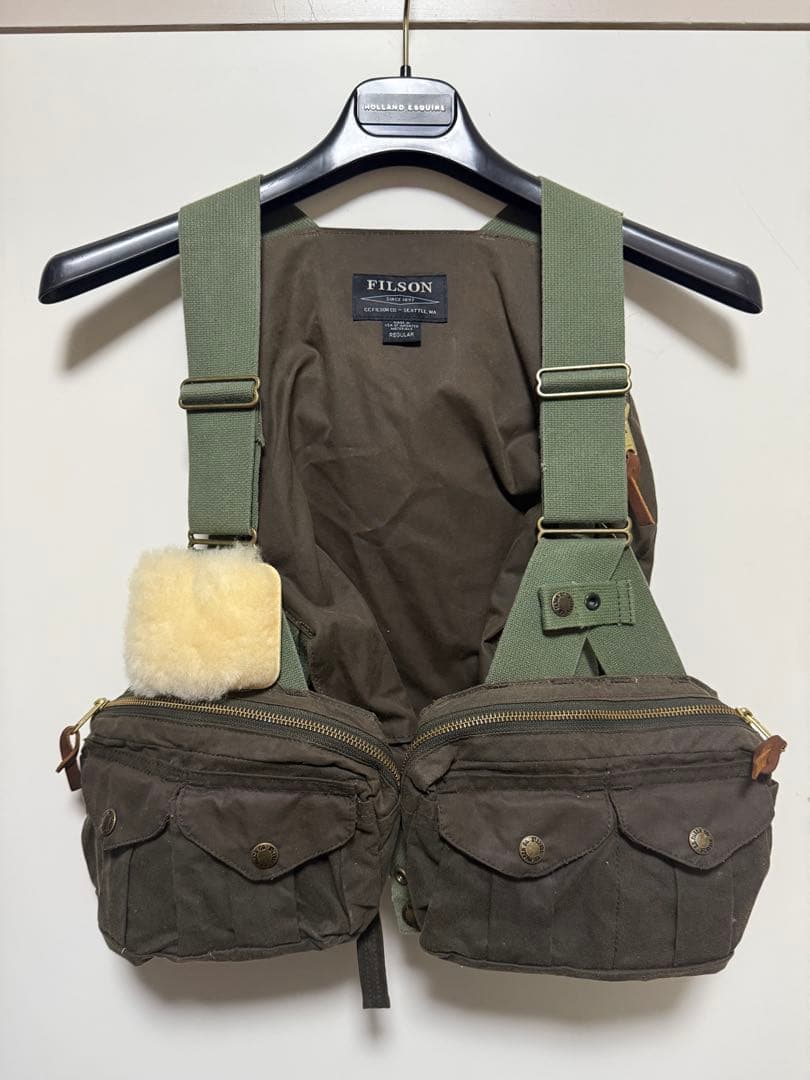 フィルソン フォウルウェザーフライフィッシングベスト casket カスケット