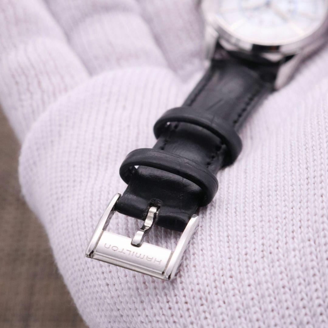 正規品【新品電池】HAMILTON レイルロード/動作良好 ダイヤ12P 美品