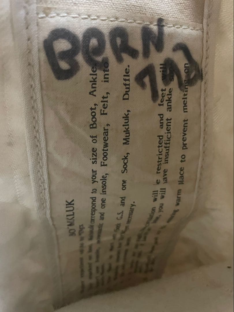 ギャラクシー　Canadian Mukluk bunny boots