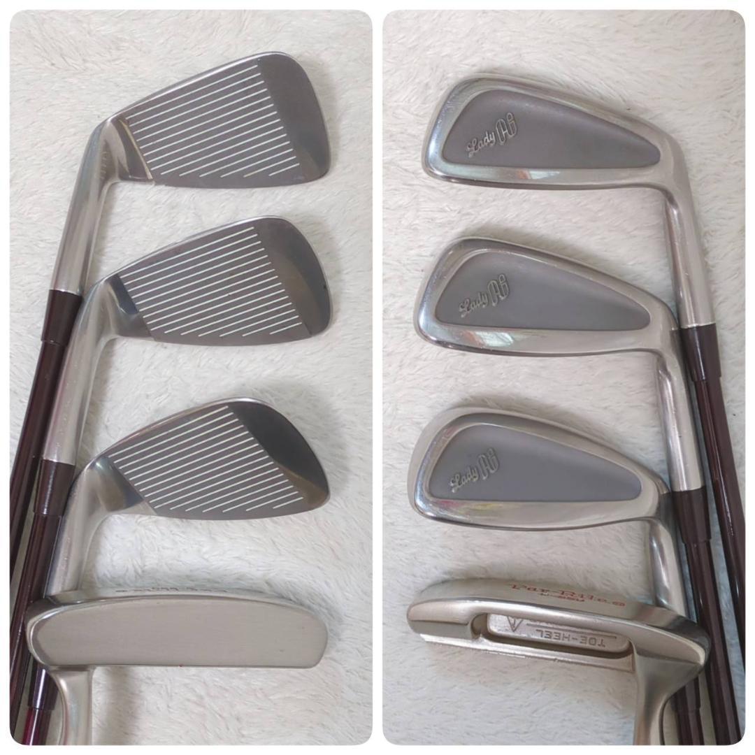 レディース ゴルフクラブセット　 テーラーメイド　ダイワ他　ゴルフセット　送料込