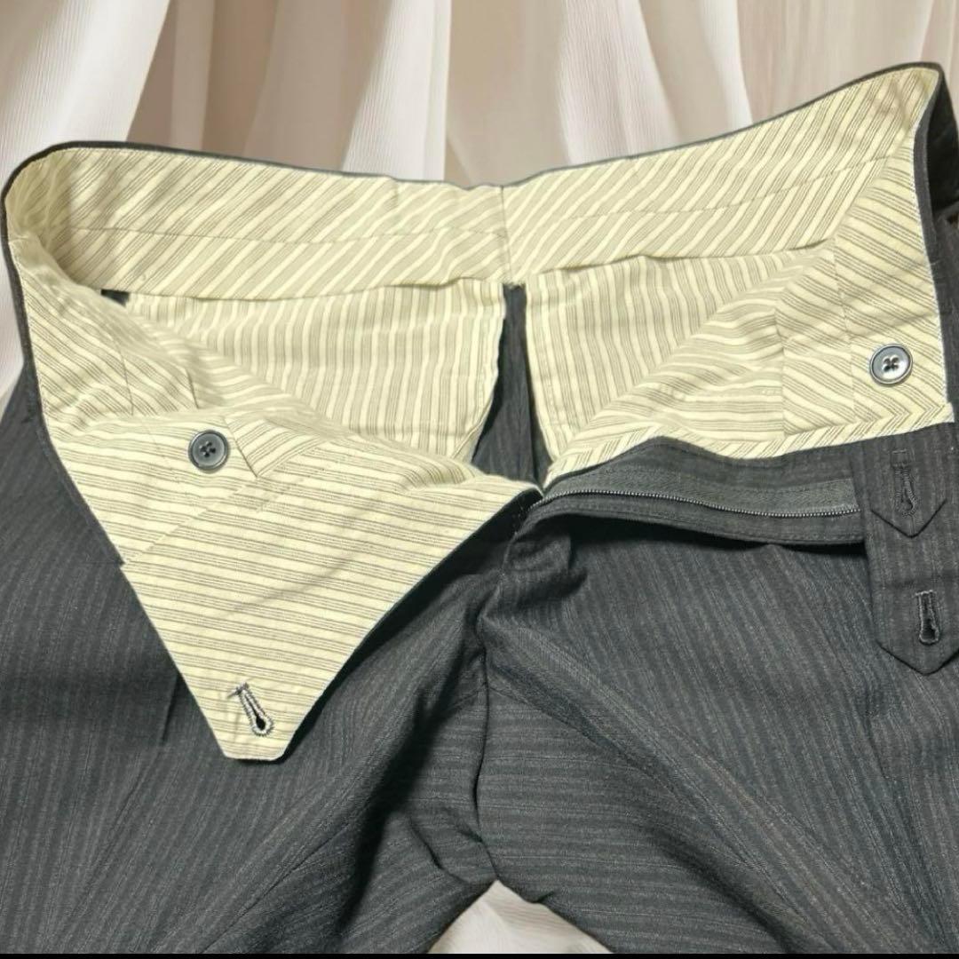 じじラルディーニ LARDINI スーツ セットアップ ストライプ 3B