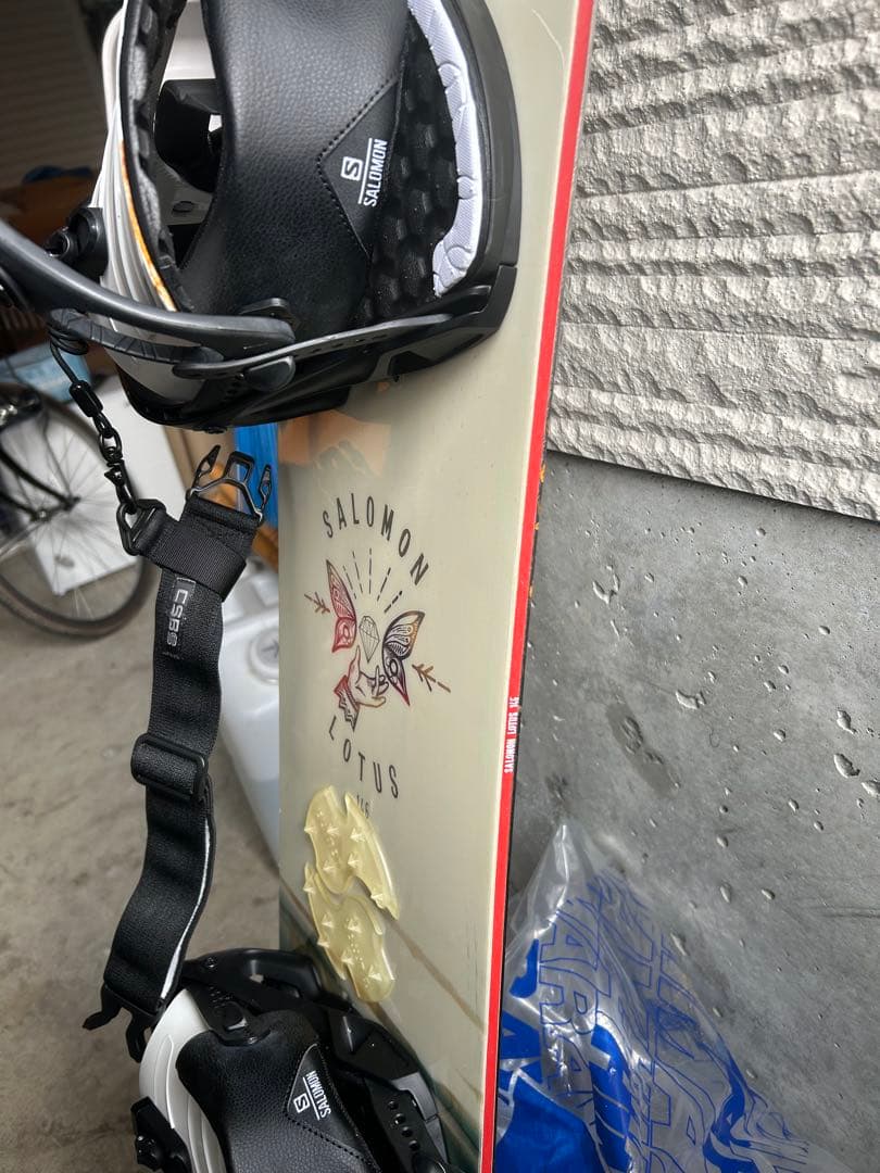 美品使用回数少Salomon Lotus 146cm スノーボードブーツセット