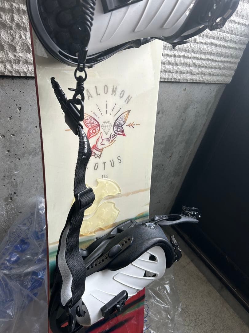 美品使用回数少Salomon Lotus 146cm スノーボードブーツセット