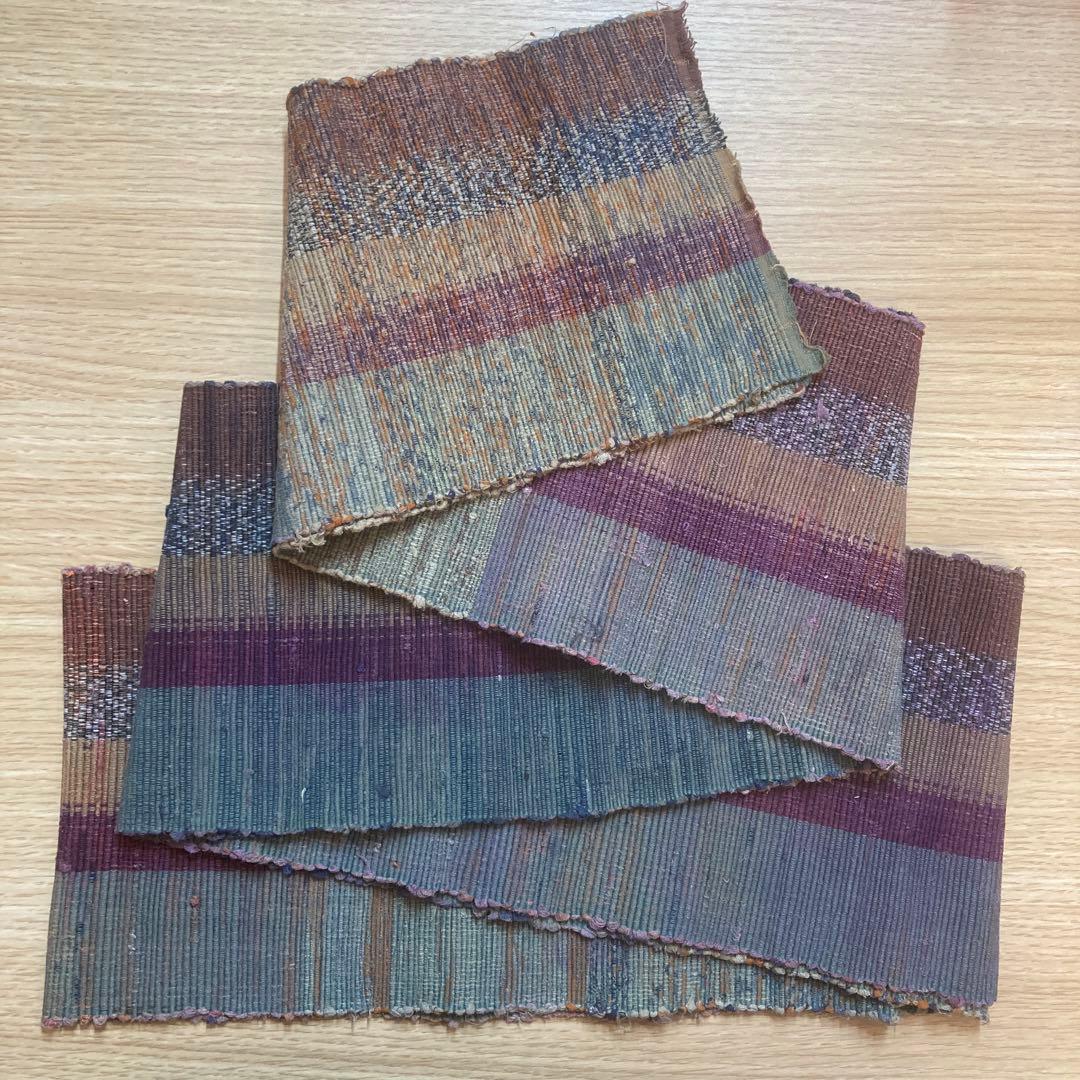 Os608 裂織 半巾帯