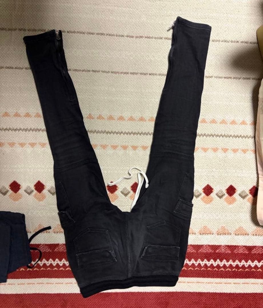 mnmlブラックカーゴパンツ Sサイズ