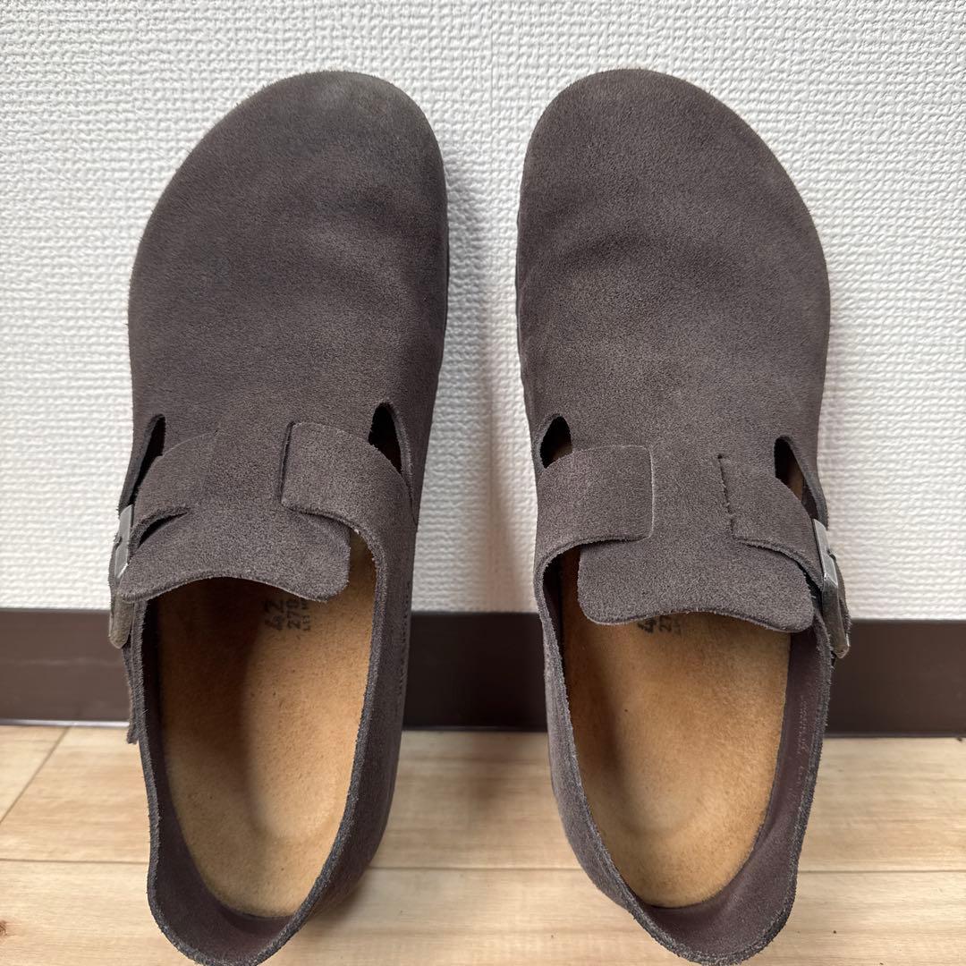 【限定カラー】BIRKENSTOCK ロンドン チャコール 27.0cm