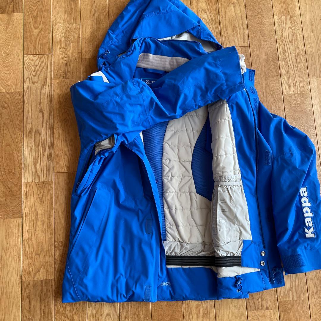 Kappa スキーウェア Audi ロゴ 青