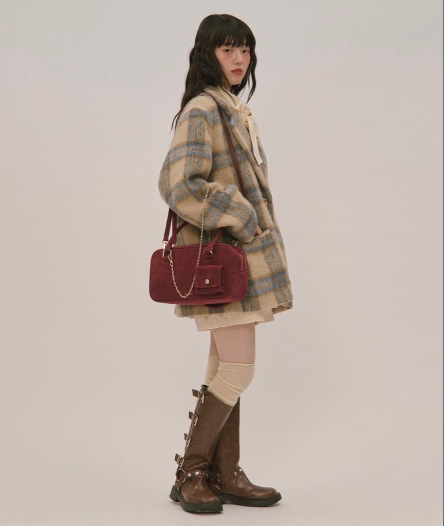 loin nuit (ロワンニュイ)のシャギーコート 新品 定価以下