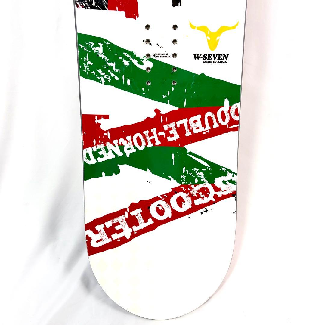 scooter W.SEVEN 151 ダブルキャンバー 国産 グラトリ ジブ