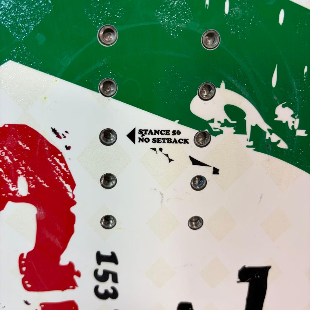 scooter W.SEVEN 151 ダブルキャンバー 国産 グラトリ ジブ