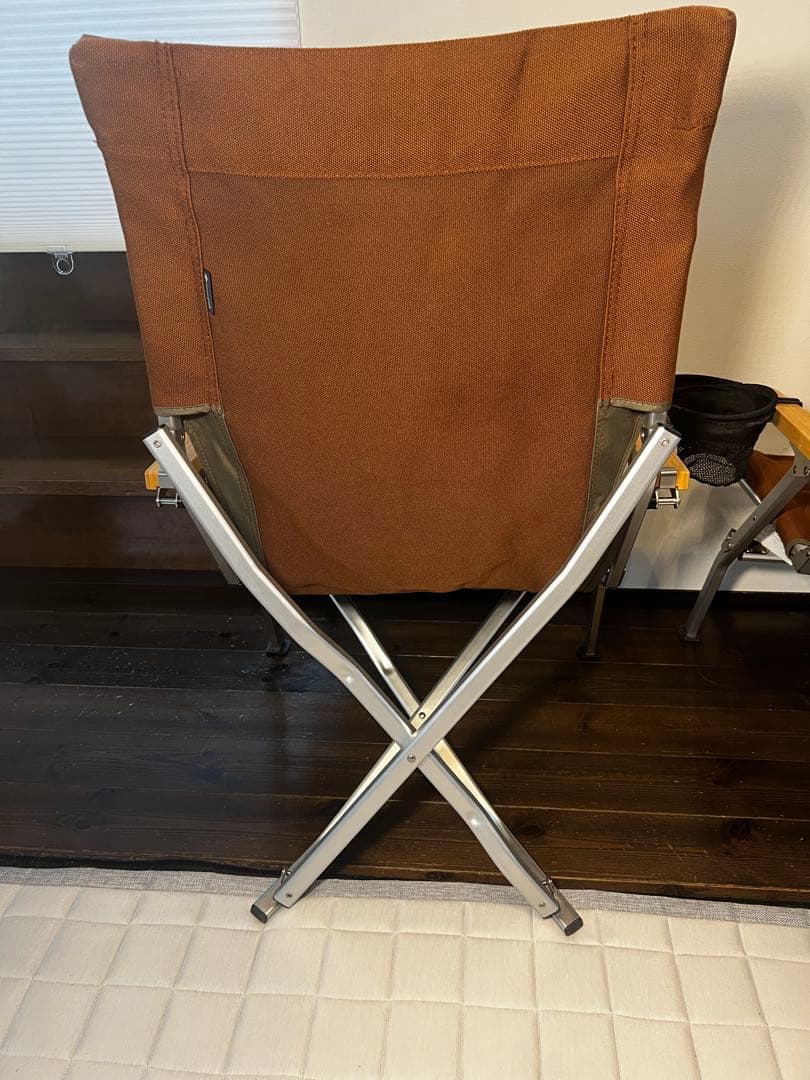 【美品】スノーピーク　ローチェア30　ブラウン2脚 & カップホルダー2個