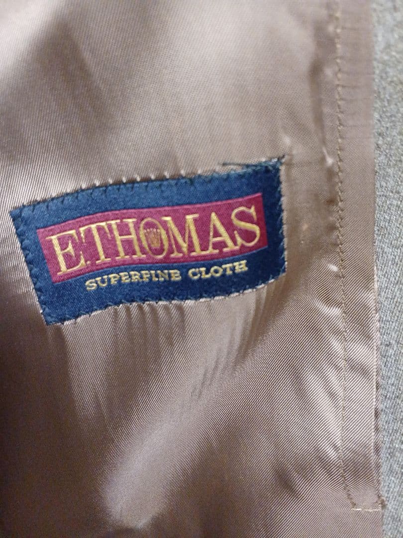 バーニーズニューヨークグレージュウールコート　イタリア製　size46