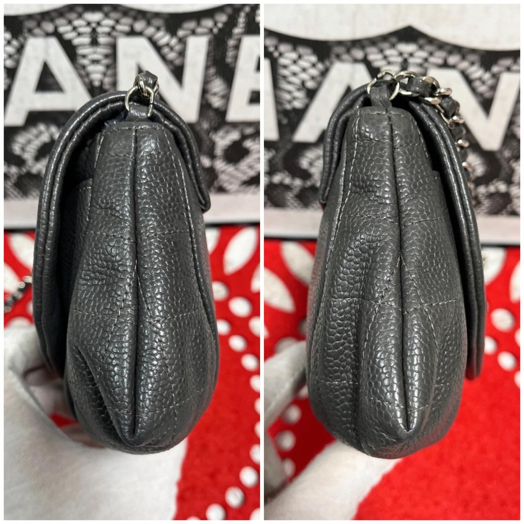 シャネル CHANEL チェーンウォレット ハーフムーン マトラッセ 152