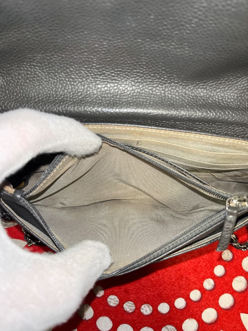 シャネル CHANEL チェーンウォレット ハーフムーン マトラッセ 152