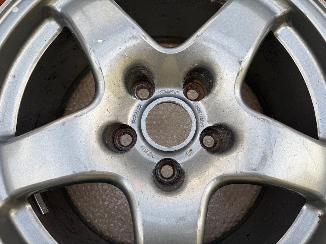 R32 スカイライン GT-R 16インチ ホイール 2本 ③