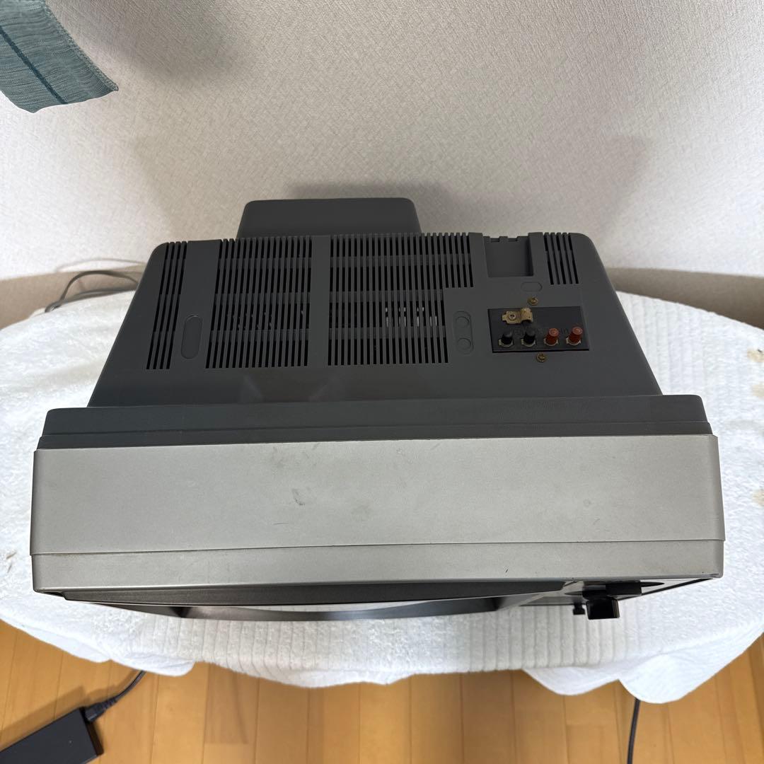 【昭和レトロ・動作品】NEC カラーテレビ CV-14H8型＋アンテナ セット