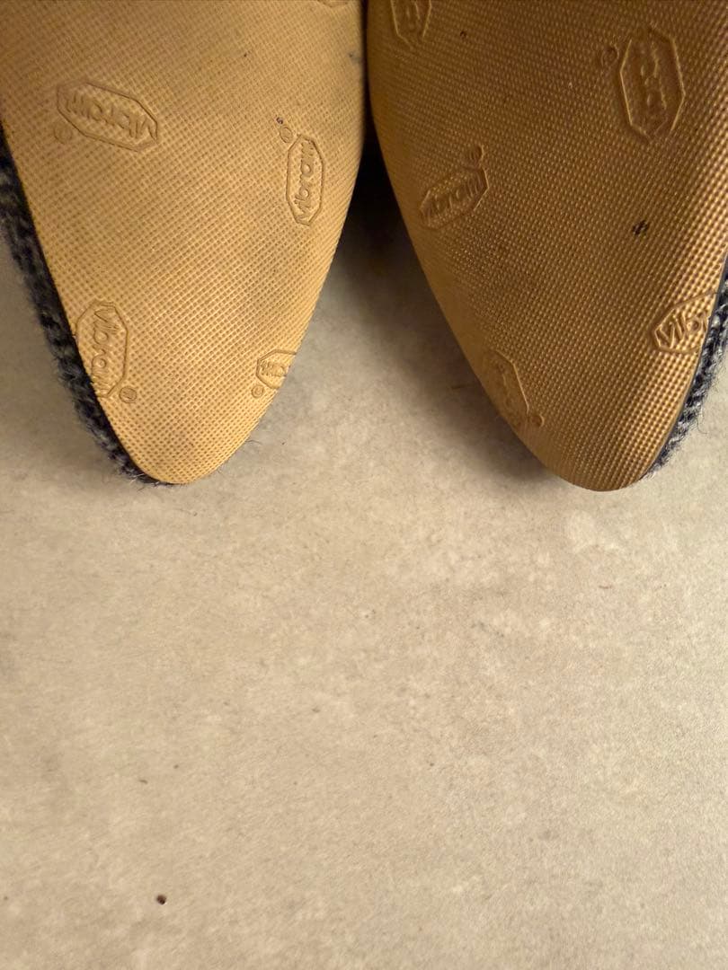 F*☆様 お値下げ！MANOLO BLAHNIK ツイードパンプス グレー系